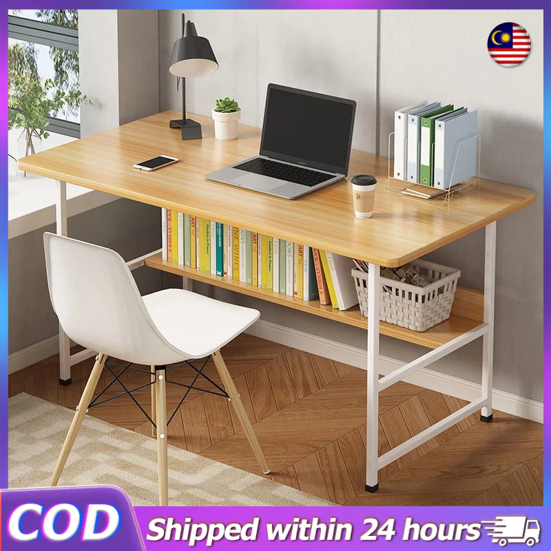 Meja Student study Desk Computer Table modern writing living room ...