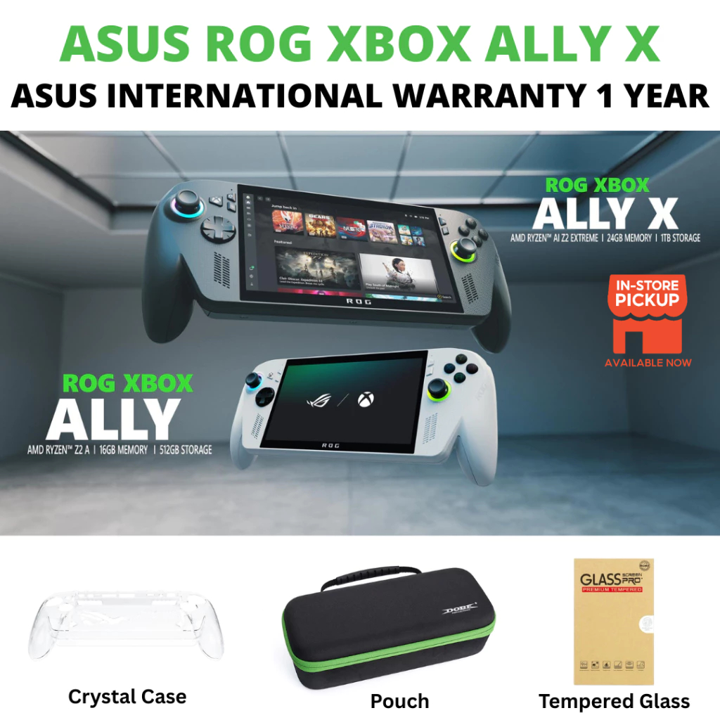 ASUS ROG XBOX ALLY / XBOX ALLY X (2025) CONSOLE GAMING HANDHELD | 1 ...