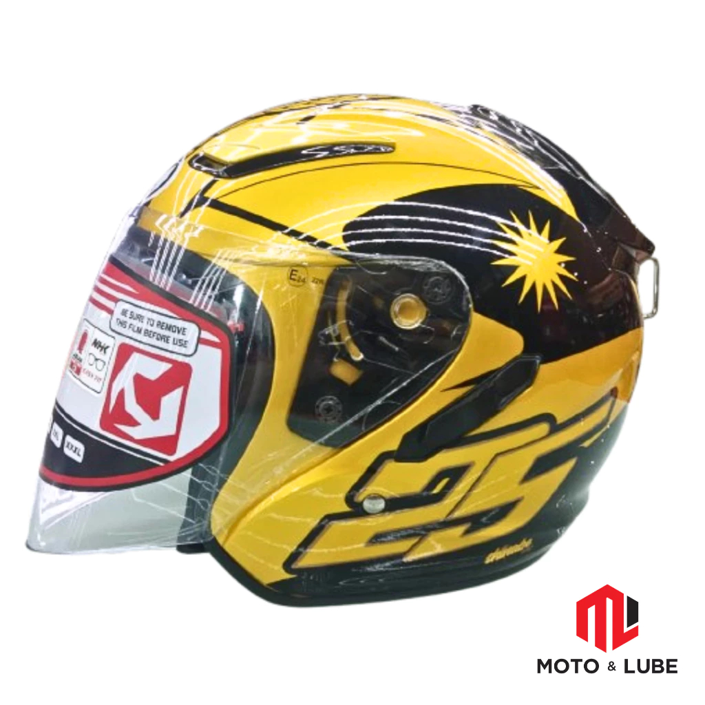 NHK AZLAN SHAH CHAMPION SPECIAL LIMITED EDITION R1 V2 l HELMET | Shopee ...