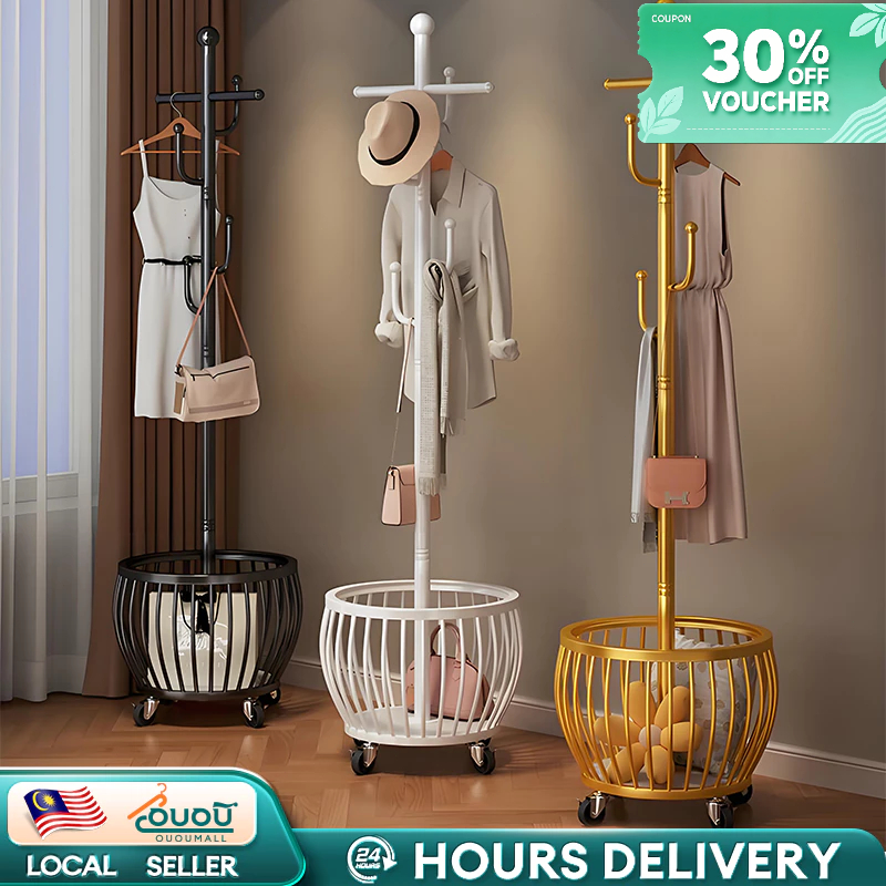 Clothes Rack Hanging Rack Steel Pole Rack Penyangkut Baju Penyangkut ...