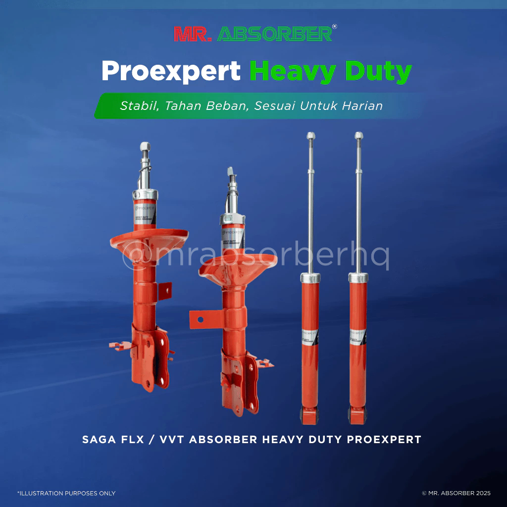 Proton Saga FLX / Saga VVT Proexpert Heavy Duty Absorber | Shopee Malaysia