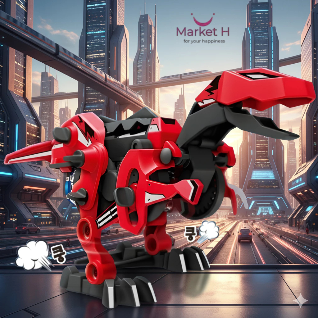 Academy STEM Dino Raptor Robot Kit | DIY Walking Dinosaur Toy ...