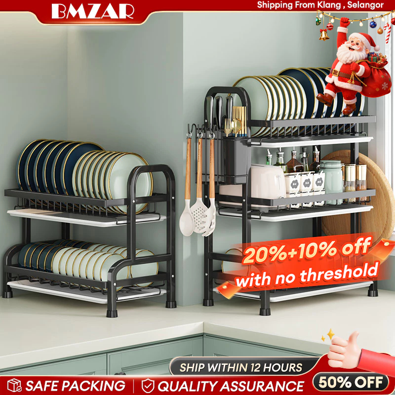 Kitchen Storage Dish Rack Drying Rack Home Storage Rack for Kitchenware ...