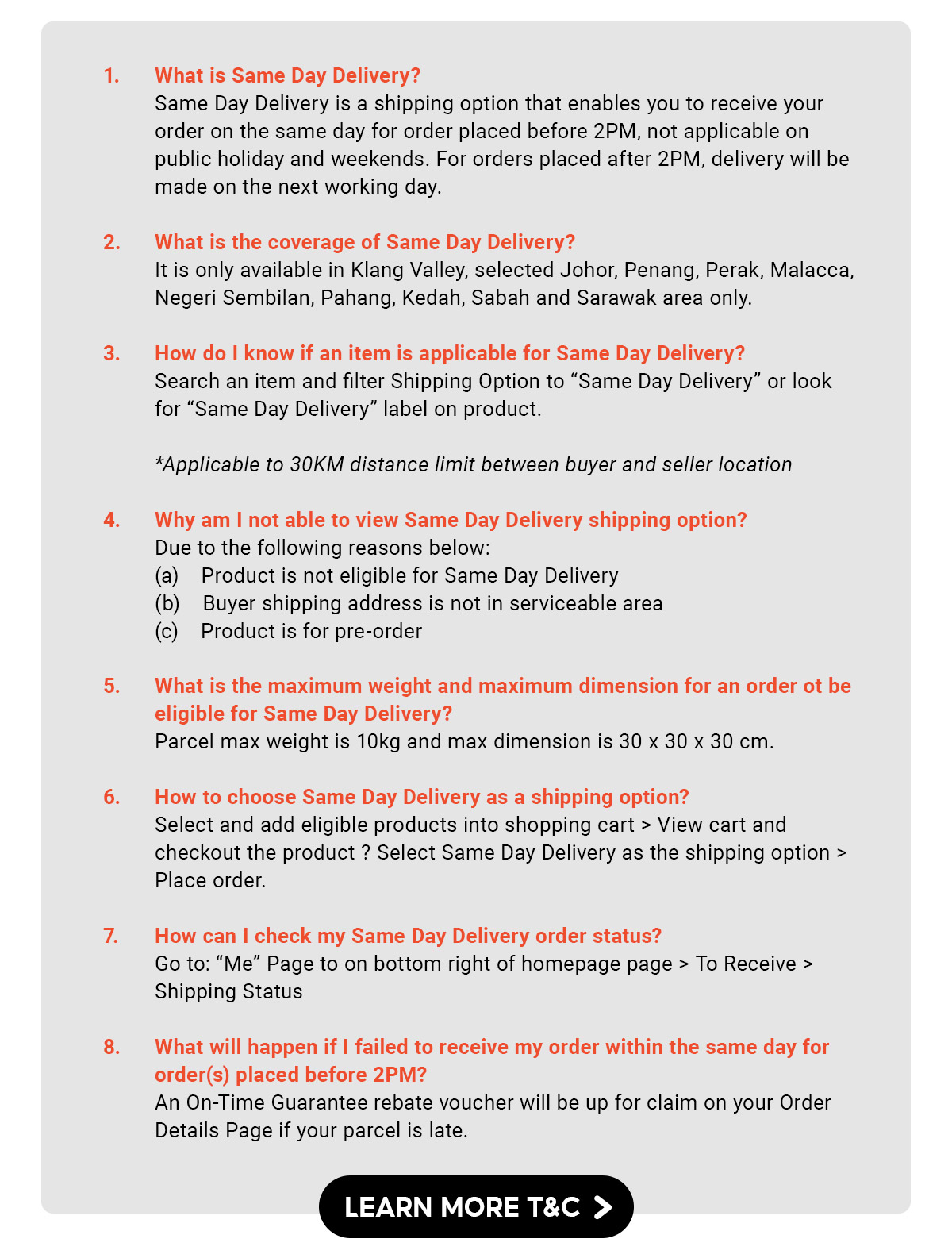 Shopee Same Day Delivery 2025 | Receive Your Orders Today