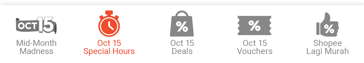 Oct 15 Mid-Month Madness 2026 | Shopee Mall 50% Off Lagi Murah | Shopee ...