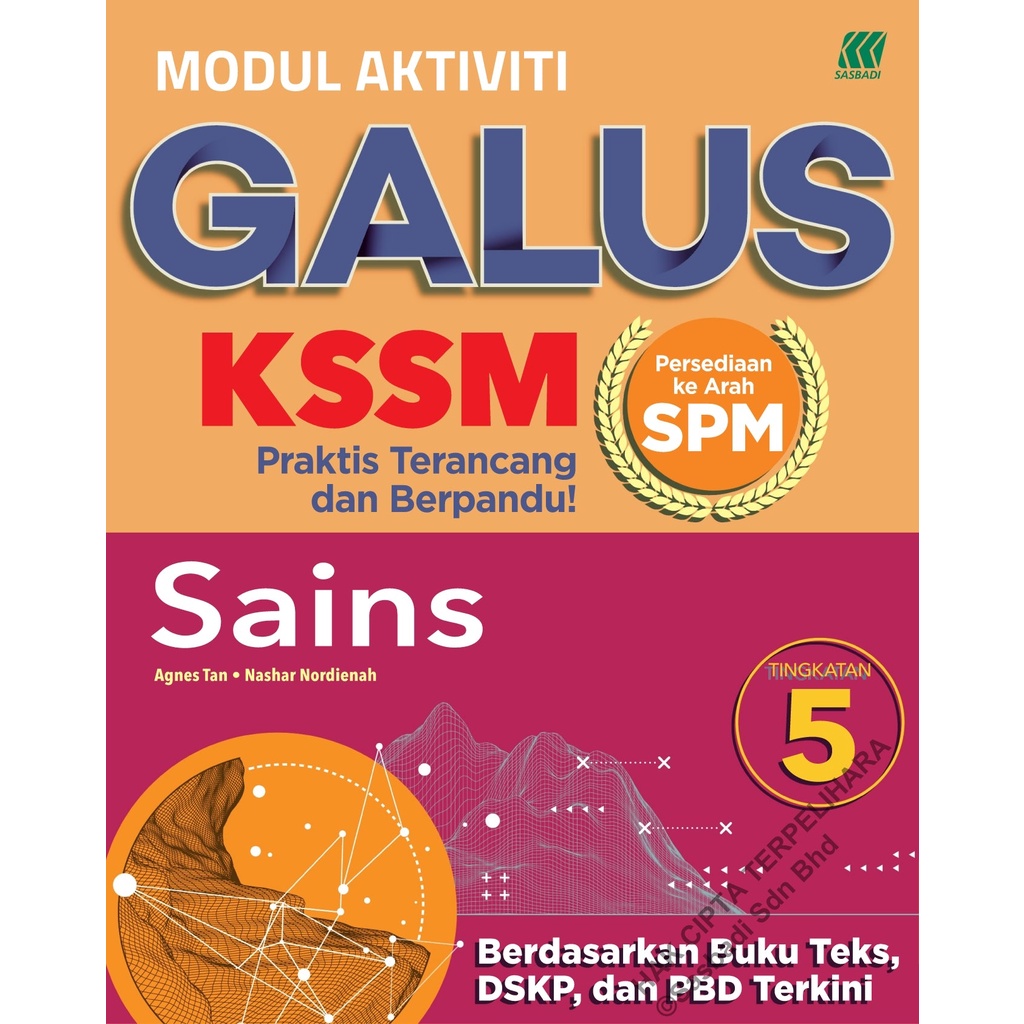 Sasbadi: Galus: Sains + Science: Tingkatan + Form 5: GA25MSA5 ...