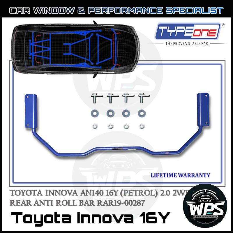 Toyota Innova 2016-2022 Type One WPS Stable Performance Bar Multi Point ...