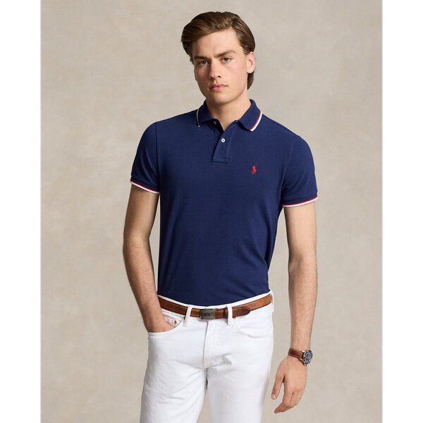 Polo Ralph Lauren Men Classic Fit Mesh Polo Shirt | Shopee Malaysia