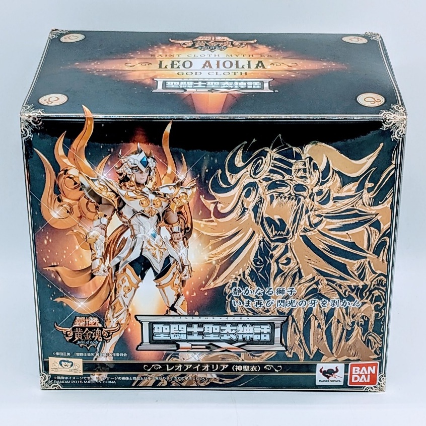 Figurine Bandai Saint Cloth Myth EX Leo Aiolia (God Cloth) – Version Japonaise