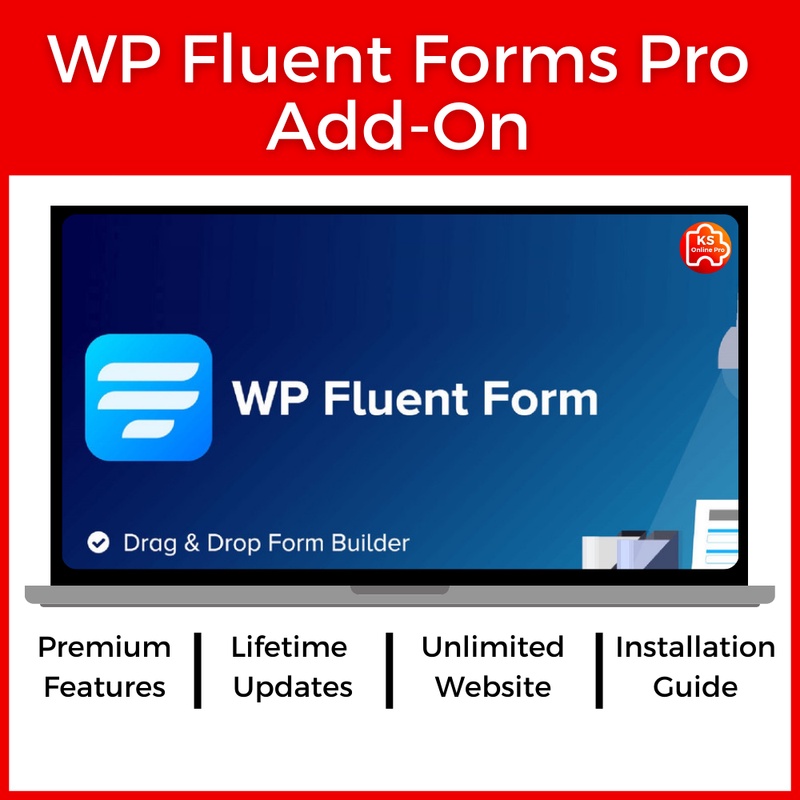 WP Fluent Forms Pro Add-On [Latest Version + 100% Working] | Shopee ...