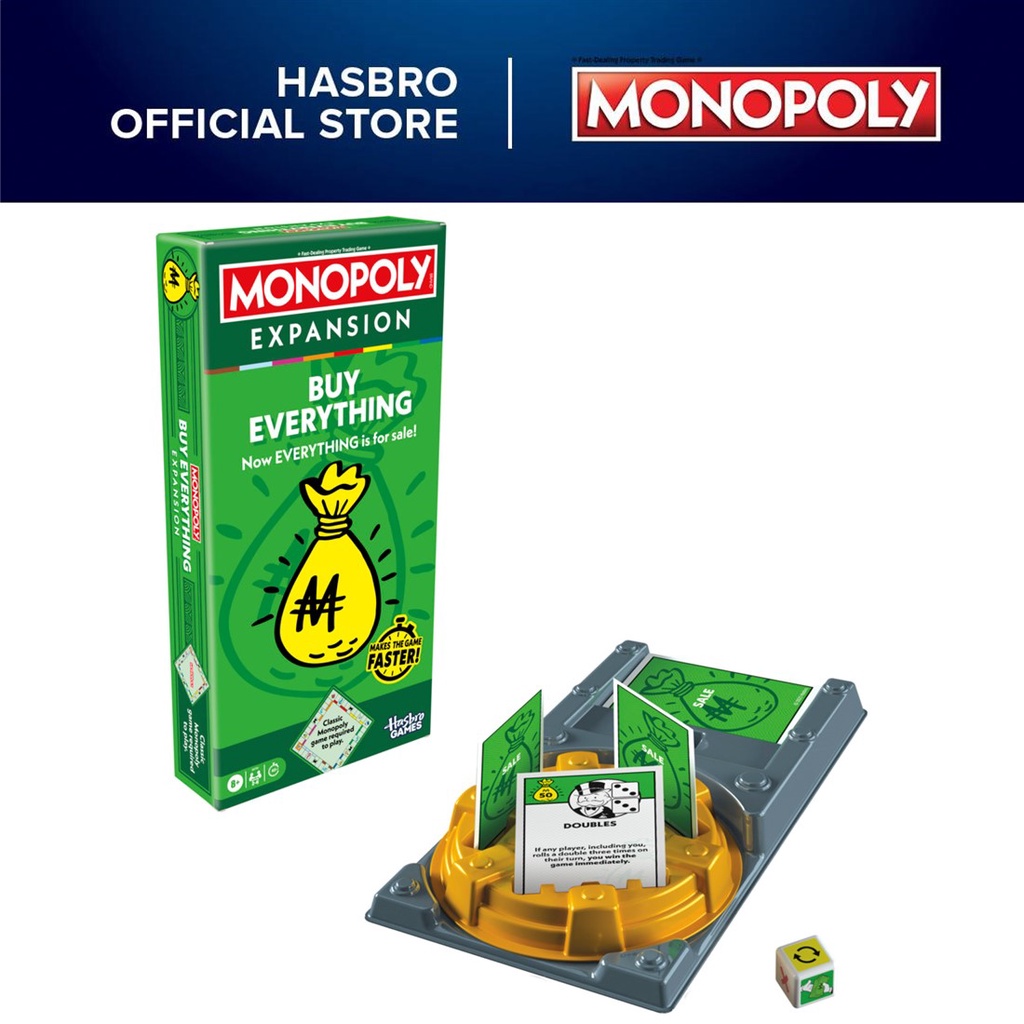 Monopoly Buy Everything Expansion Add More Fun To Classic Monopoly
