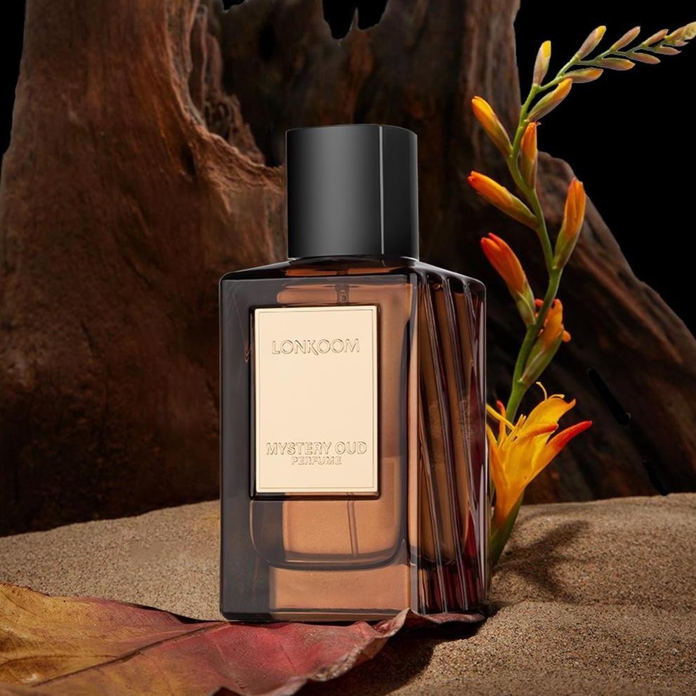 LONKOOM MYSTERY OUD EAU DE PARFUM 100ml Halal Woody Note Wangian Tahan ...