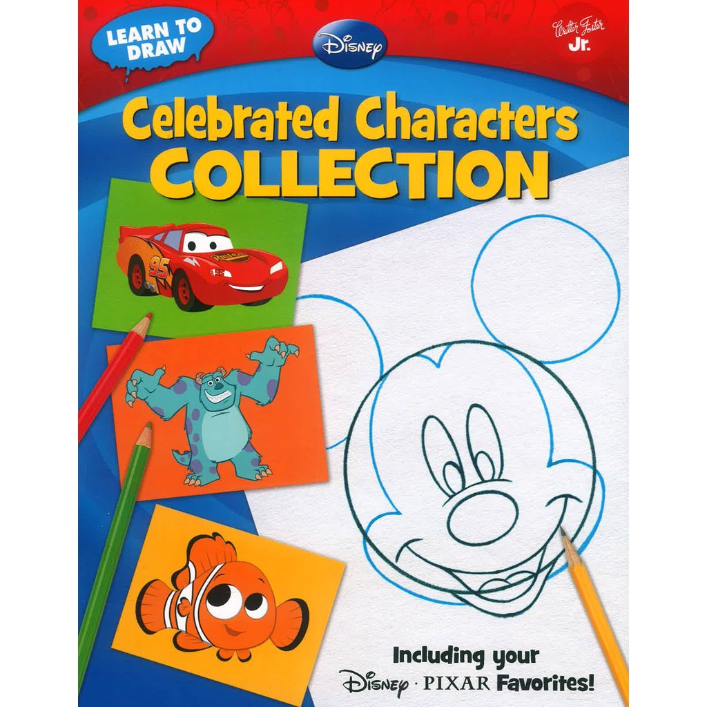 (BX) LEARN TO DRAW DISNEY CELEBRATED CHARACTERS COLLECTION (ISBN ...