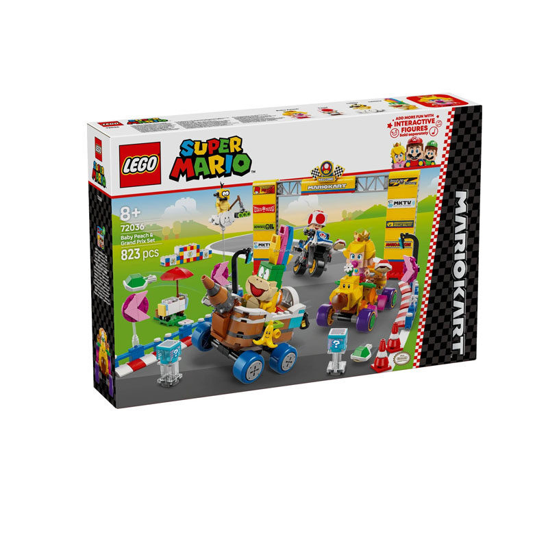 LEGO 72036 Mario Kart™ – Baby Peach & Grand Prix Se | Shopee Malaysia