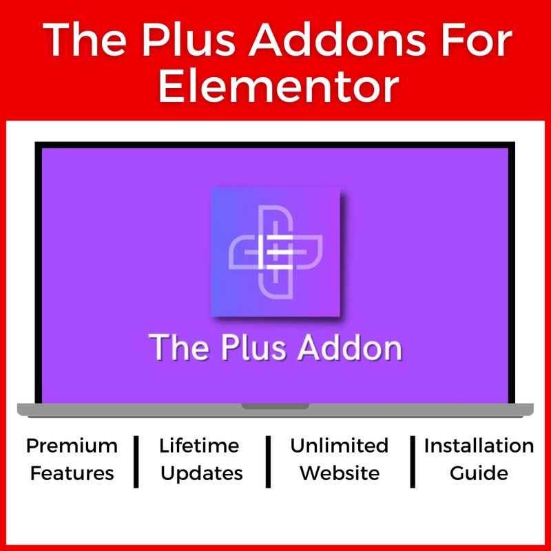 The Plus Addons For Elementor [Latest Version + 100% Working] | Shopee ...