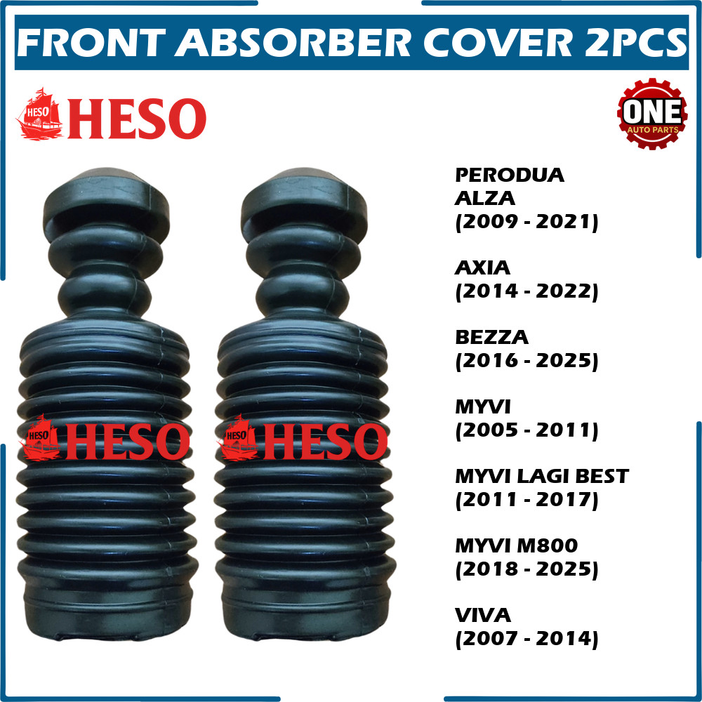 FRONT ABSORBER COVER 2PCS HESO PERODUA ALZA AXIA BEZZA MYVI LAMA MYVI ...