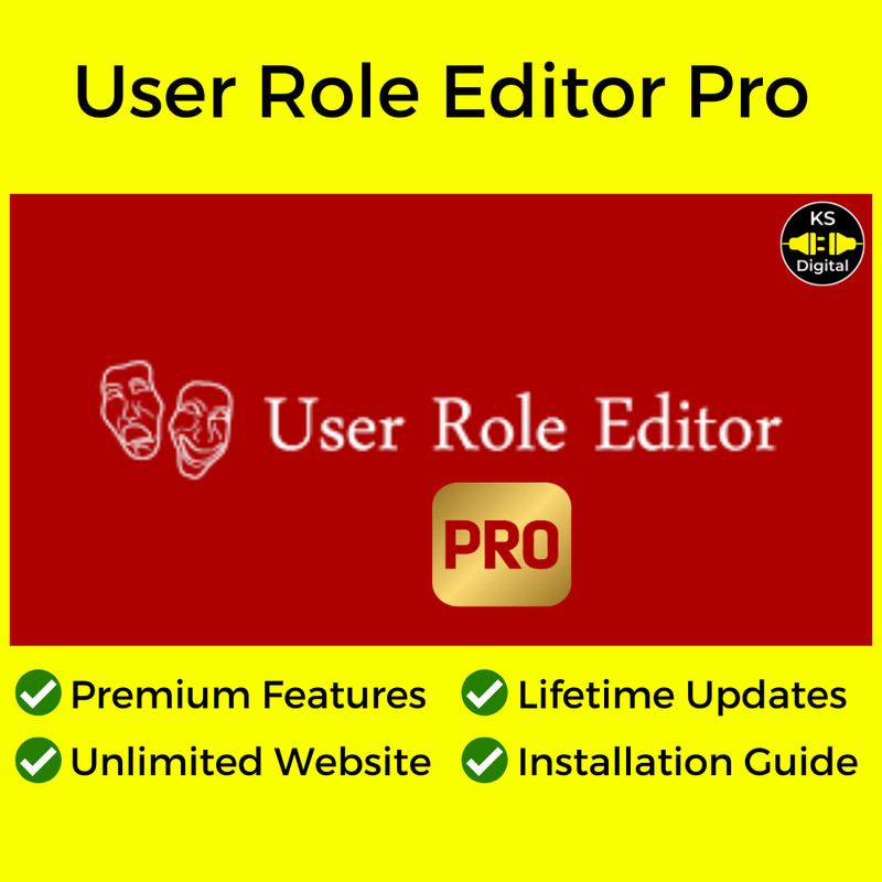 [Latest] User Role Editor Pro (Free Updates + Premium Version) | Shopee ...