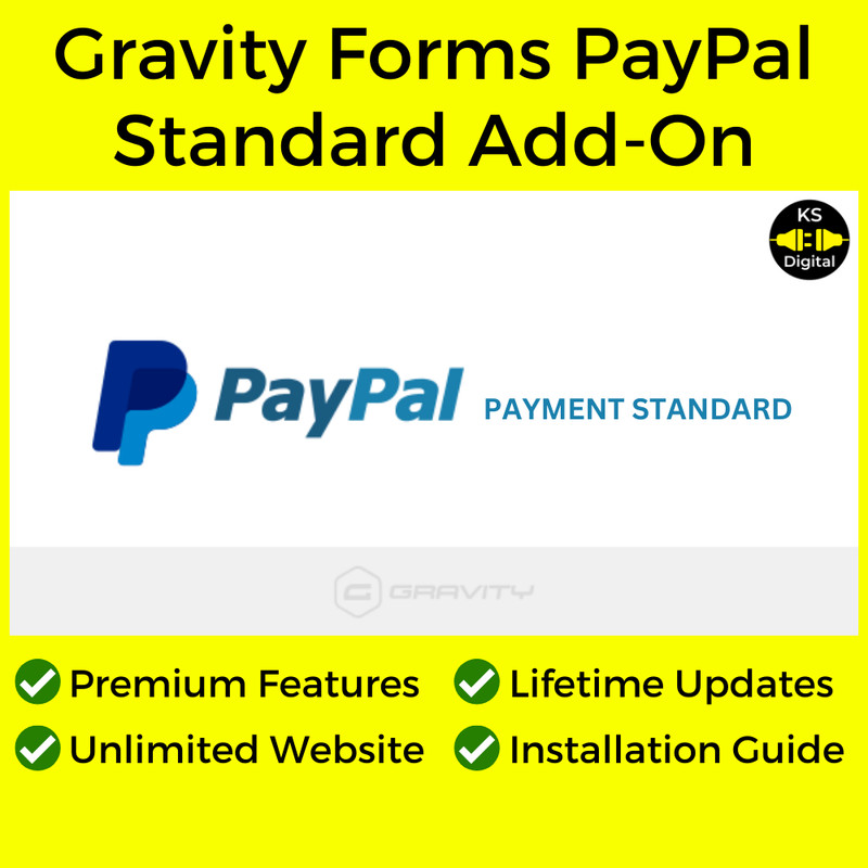 [Latest] Gravity Forms PayPal Payments Standard Addon (Premium Version ...