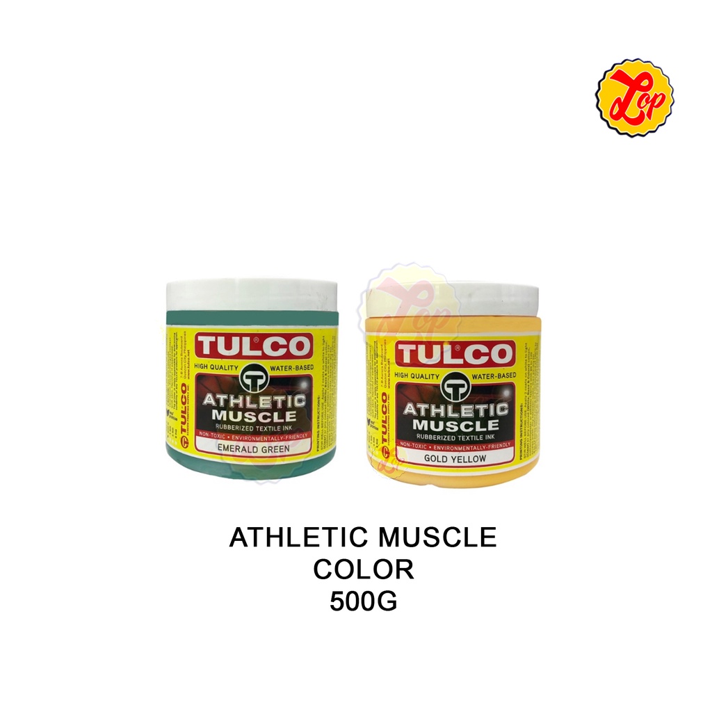 Waterbase Ink - Tulco Athletic Muscle Colors | Shopee Malaysia