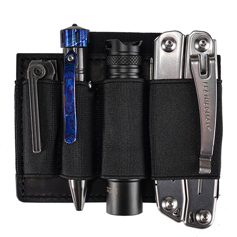 VIPERADE PL7 EDC Pouch Velcro Pouch, EDC Elastic Organizer Holder, EDC Organizer Pouch Panel