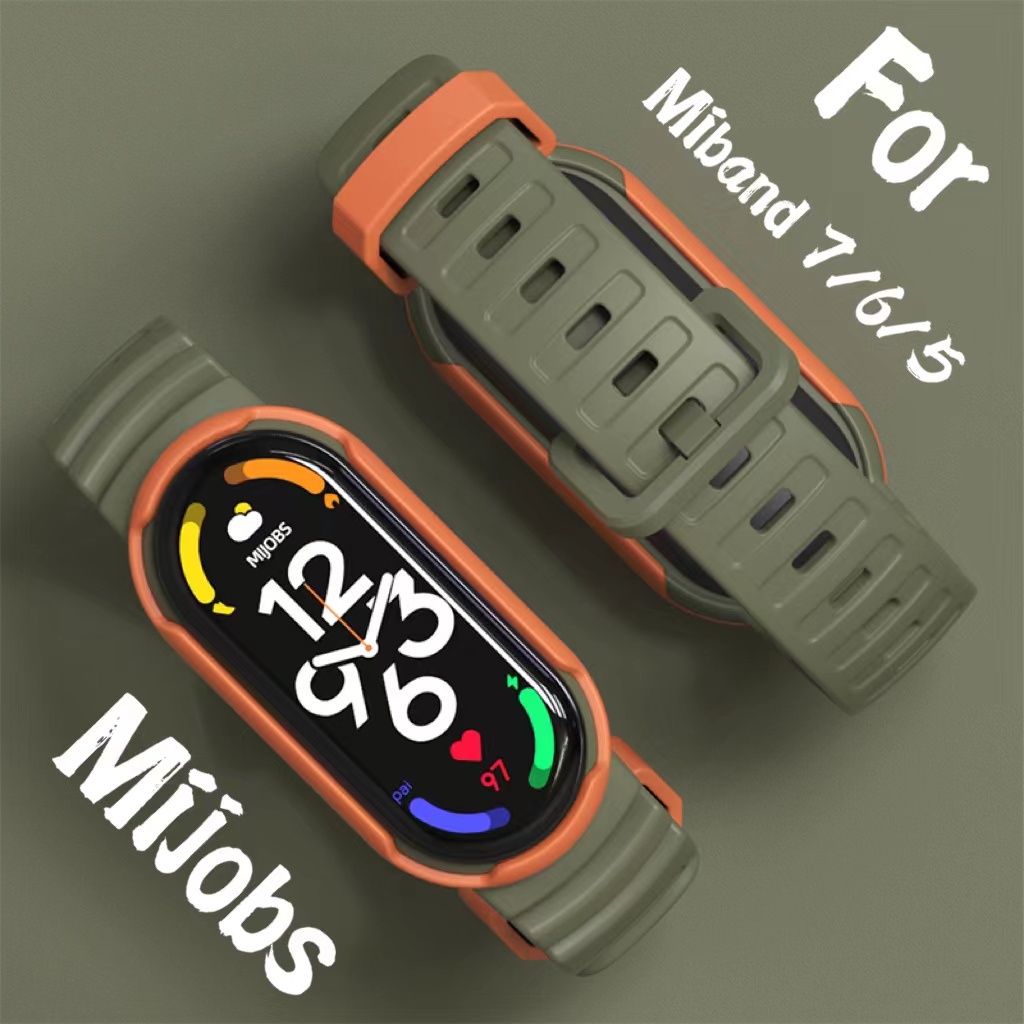 MIJOBS Mi Band 7 Pro Bracelet, Sports Fitness Sangle Pour Xiaomi