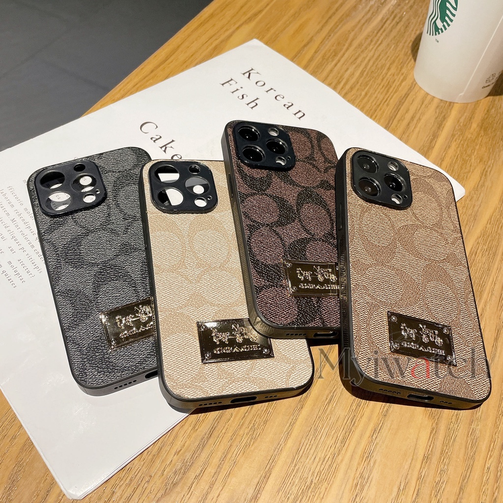 Fashion Leather Case For iPhone 16 15 14 13 12 11 Pro Max X XS XR XSMax ...