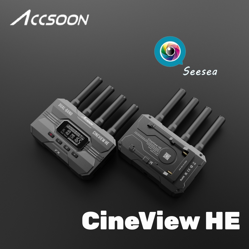 Accsoon CineView HE 2.4Ghz 5Ghz Dual Band Wireless Video Transmitter