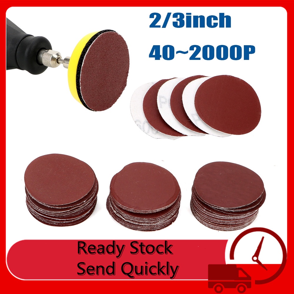 10pcs Sanding Disc 100/240/600/800/1000/2000 Grits For Woodworking