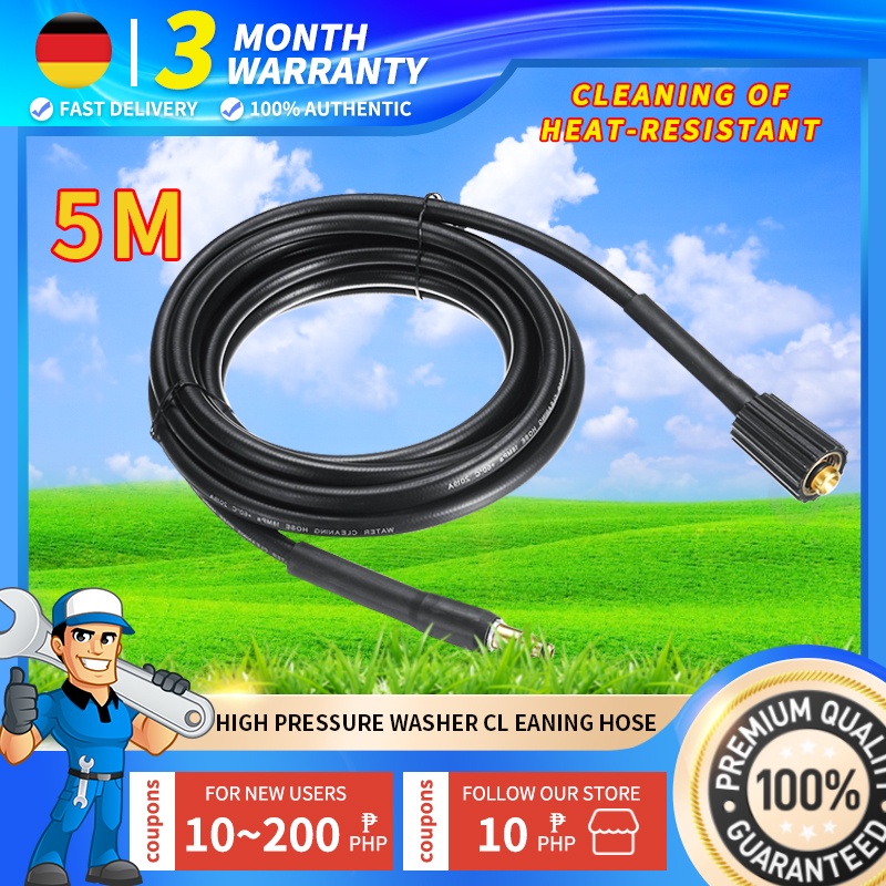 High Pressure Hose ES304 W/ Fittings (Pressure Washer) Powerspray ...