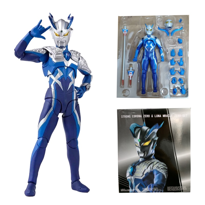 Ultraman Zero Rabbit Form SHF Anime Action Figure Toys Model Dolls ...