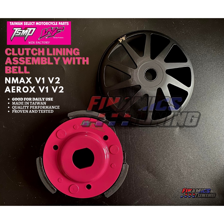 WF CLUTCH ASSEMBLY WITH BELL AEROX V1 V2 NMAX V1 V2 Shopee Malaysia