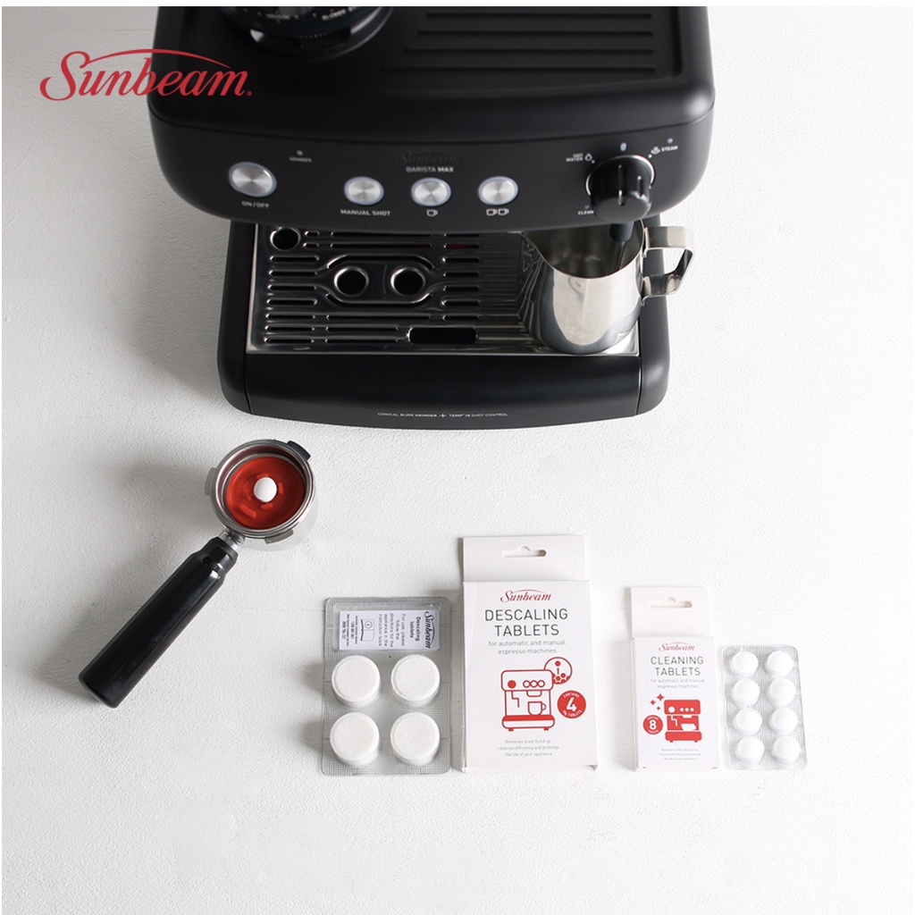 Sunbeam Descaling & Cleaning Tablets for Sunbeam Coffee Machine (EM0010