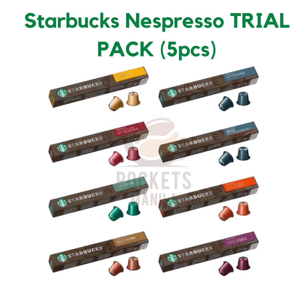 Starbucks Capsules Nespresso Compatible (5pcs) Shopee Malaysia