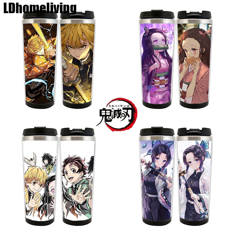 Anime Demon Slayer cup Demon Slayer Zenitsu Tanjirou kimetsu no yaiba ...