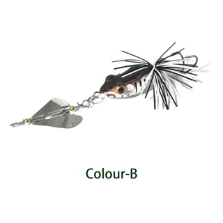50mm 12.5grams Hard Frog Fishing Lure With propeller