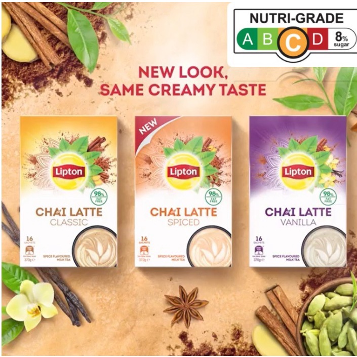 LIPTON Chai Latte Milk Tea Classic / Vanilla Imported from Shopee