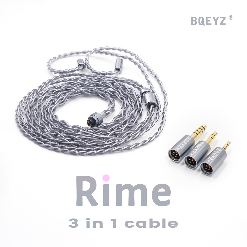 BQEYZ WINTER 4.4mm（BQEYZ Winter Upgraded Cable Rime 0.78mm 2 Pin 