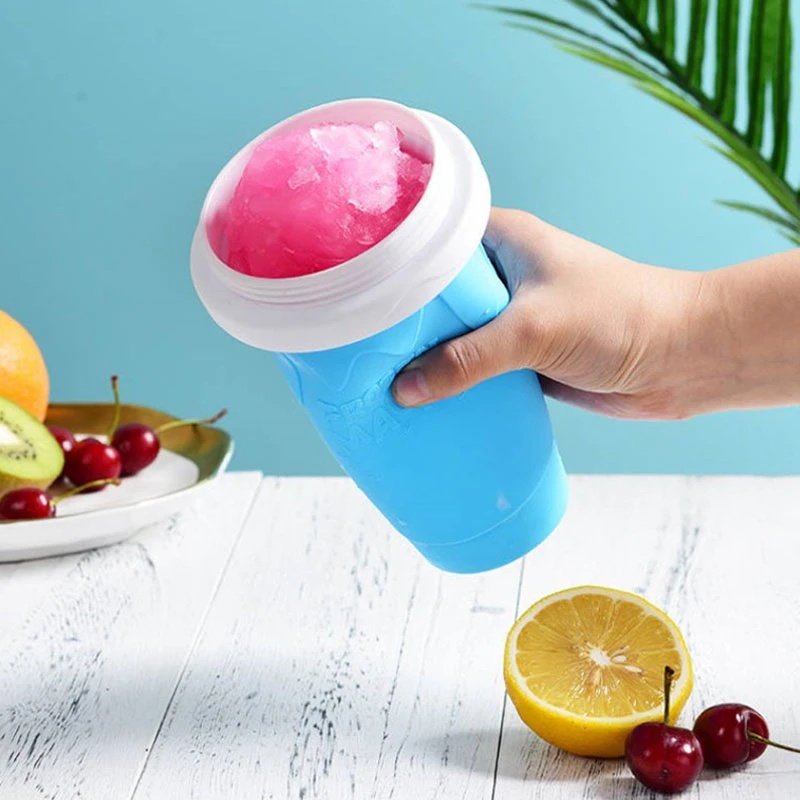 Frozen Squeeze Slushy Cup Maker Magic Instant Slushie Ice Smoothie ...