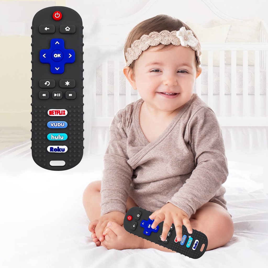 Silicone baby teething toy TV remote control shape Shopee Malaysia
