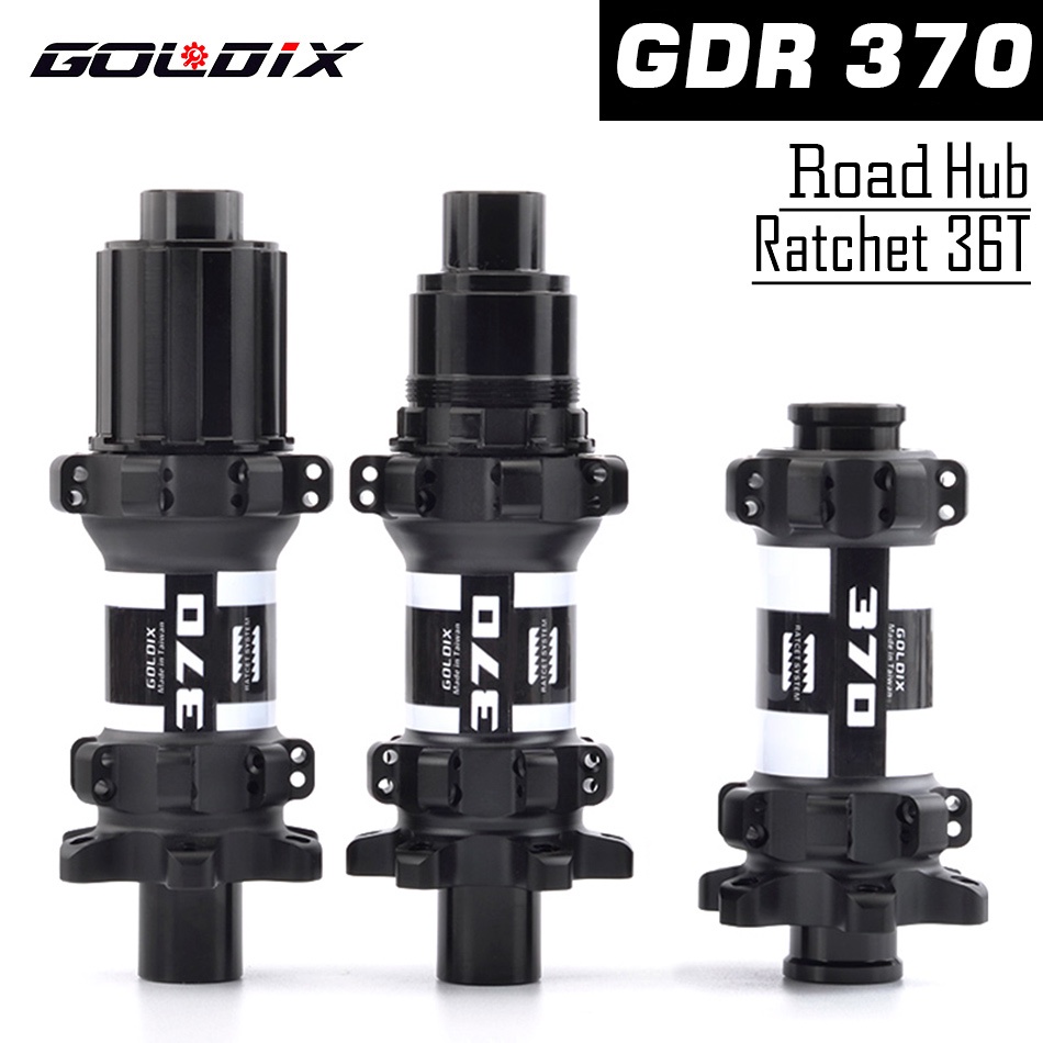 GOLDIX GDR370 Bicycle Road Bike Hub Sealed Bearing 6bolt Disc Brake