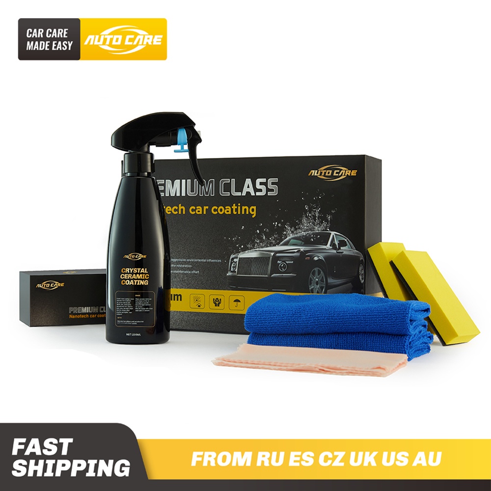 Liquid Glass Nano tech Glass Car Coating Kit 230ml Crystal Hydrophobic