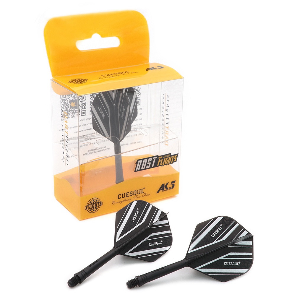 CUESOUL New Launch AK5 Integrated Dart Shaft Dart Flights Standard