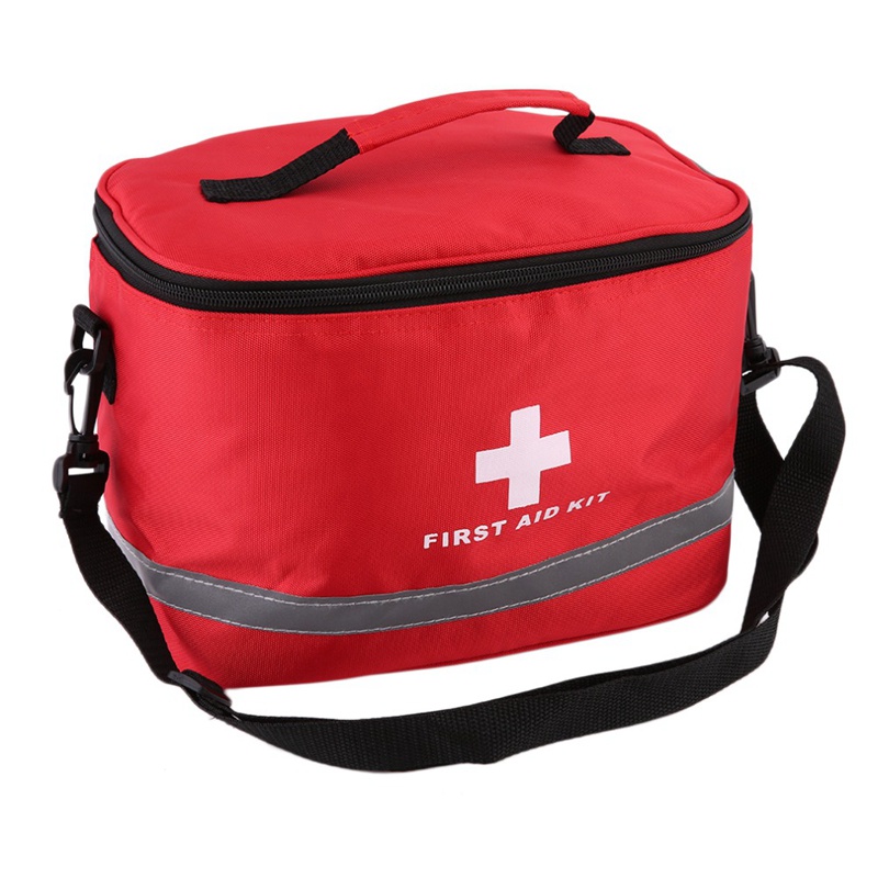 Outdoor First Aid Kit Sports Camping Bag Home Medical Emergency ...