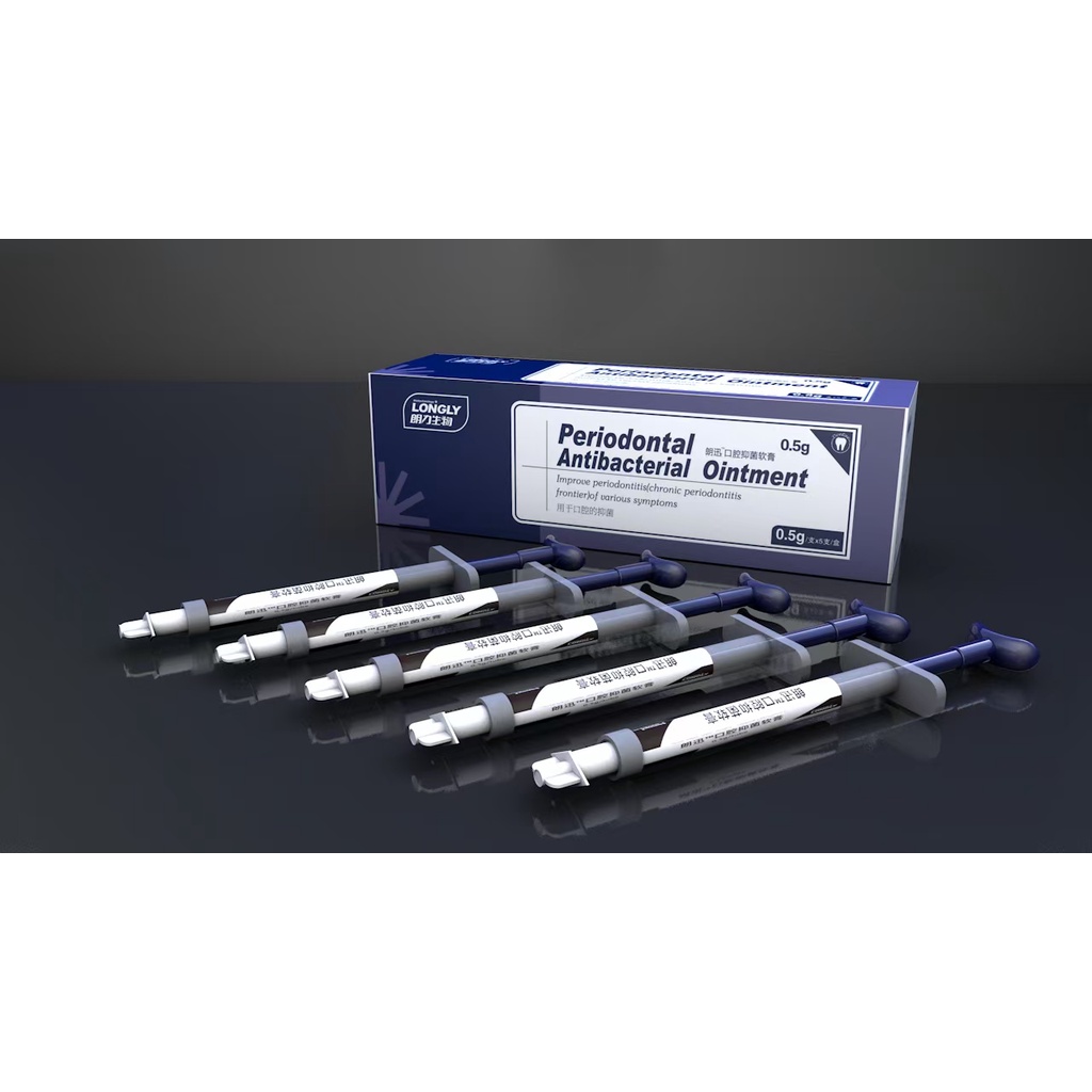 5pcs LONGLY Periodontal gel 0.5g*5 dental supplies | Shopee Malaysia