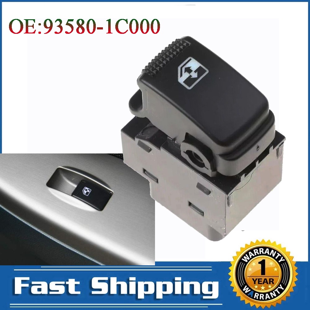 Electric Window Glass Lifter Control Switch Console Button for Hyundai ...