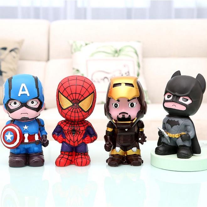 The Avengers Miniatures Piggy Bank Saving Money Box Toy Kids Children ...