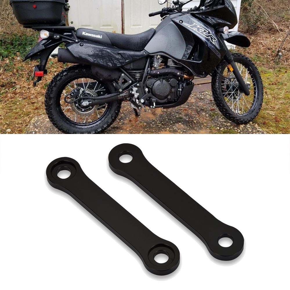 For Kawasaki 20082018 KLR 650 Motorbike 2"; Rear Lowering Link Drop