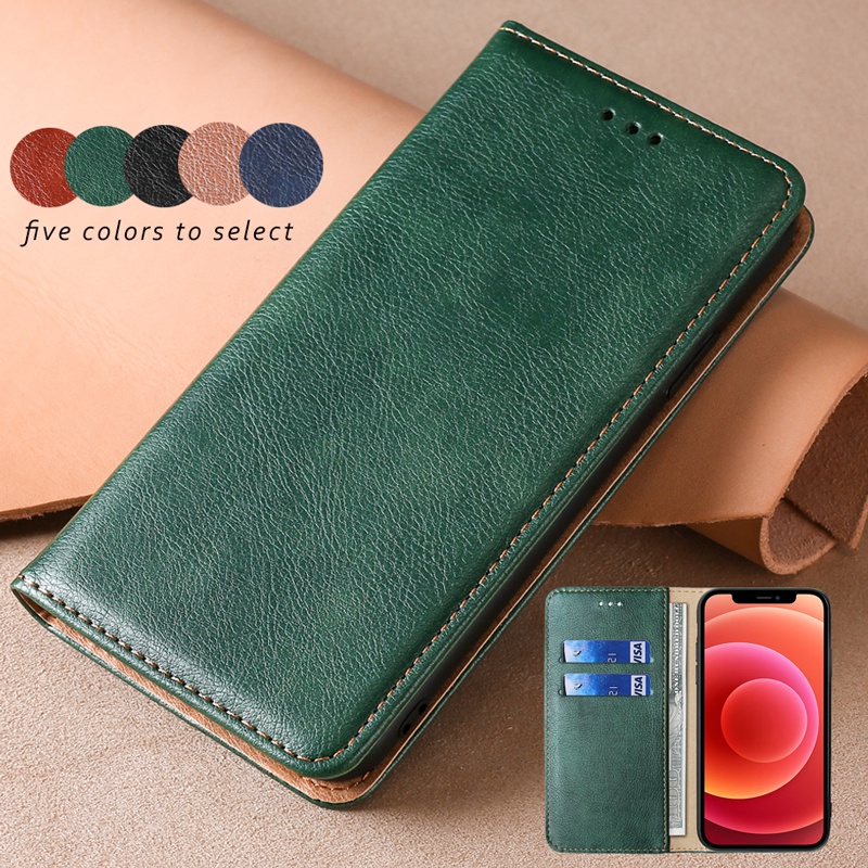 for Samsung Galaxy Note10 Lite Note 10+ Leather Case Flip Wallet Magnetic  Shockproof Cover