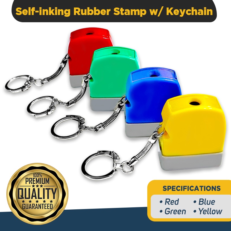 Printable Photosensitive Self-Inking Keychain Stamp (Consumables Only ...