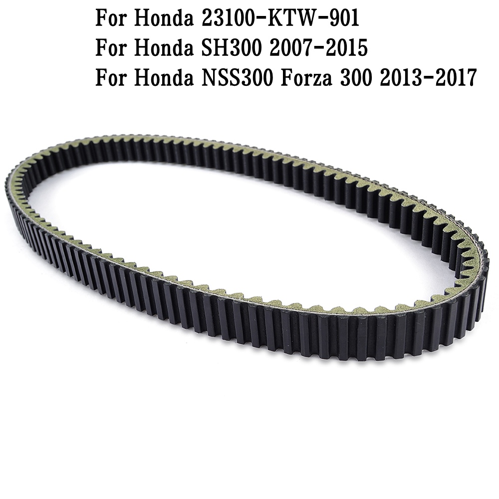 Courroie Trapézoïdale Pour Scooter SH300 / NSS300 / Forza 300 - Compatible 2007-2017 - Référence 23100-KTW-901
